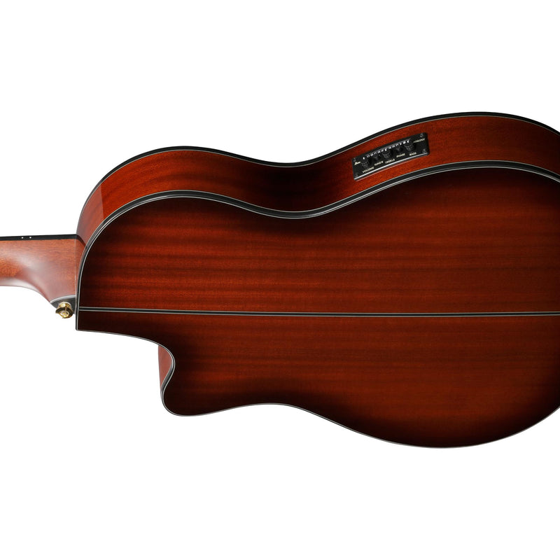 Ibanez GA35TCE Acoustic-Electric Classical Gujitar - Dark Violin Sunburst High Gloss