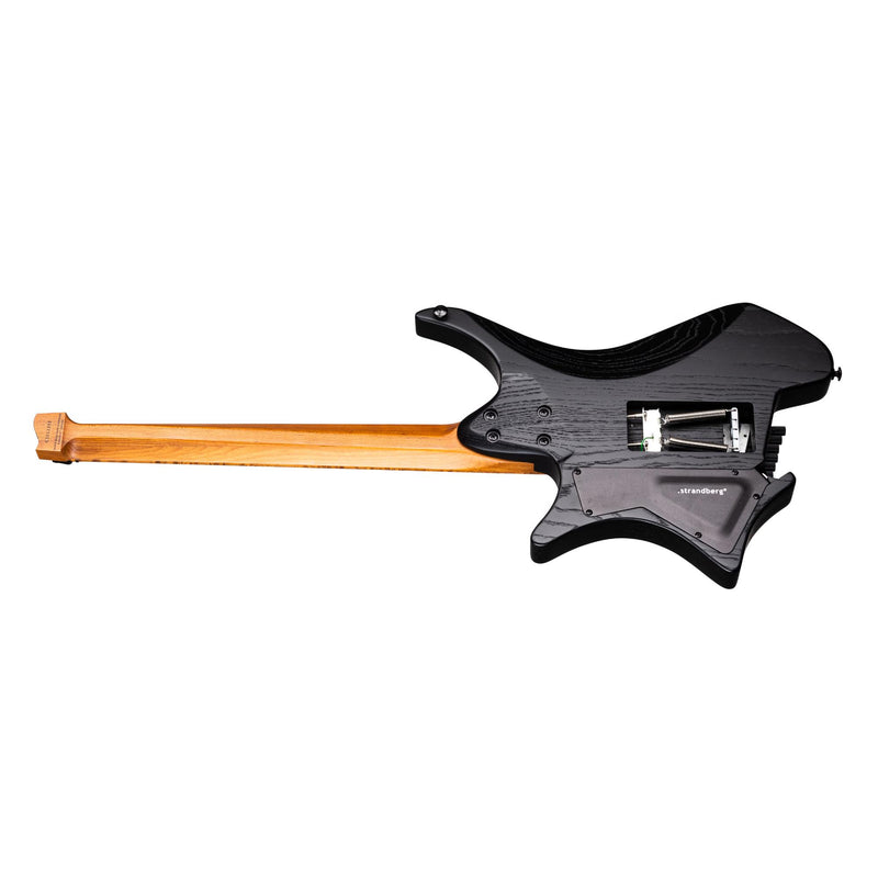 Strandberg Boden Original N2.6T Headless Multi-Scale Guitar w/ Gig Bag - Black Denim Burst Satin