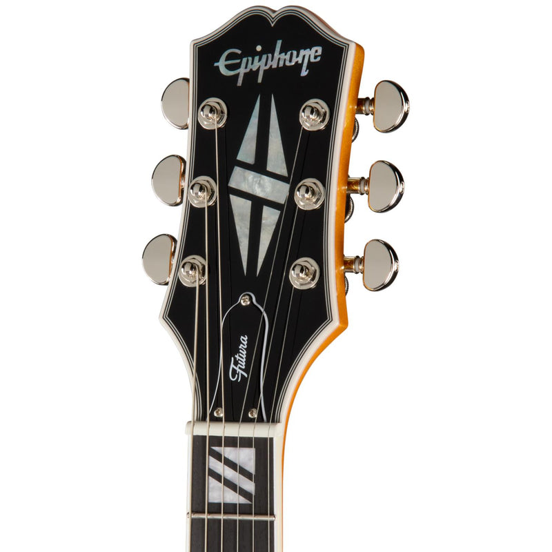 Epiphone Futura ES-355 Semi-Hollow Body Guitar w/ Premium Gig Bag - Firestorm Shift