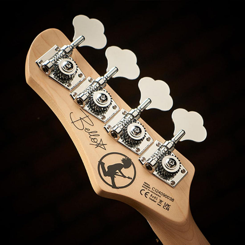 Spector Icon NC-4 Frank Bello Signature 4-String Bass - Tina Rose Metallic Purple