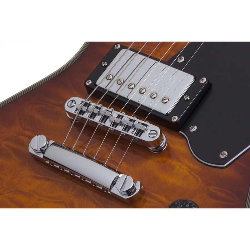 Schecter E-1 Custom Special Edition Guitar - Vintage Sunburst