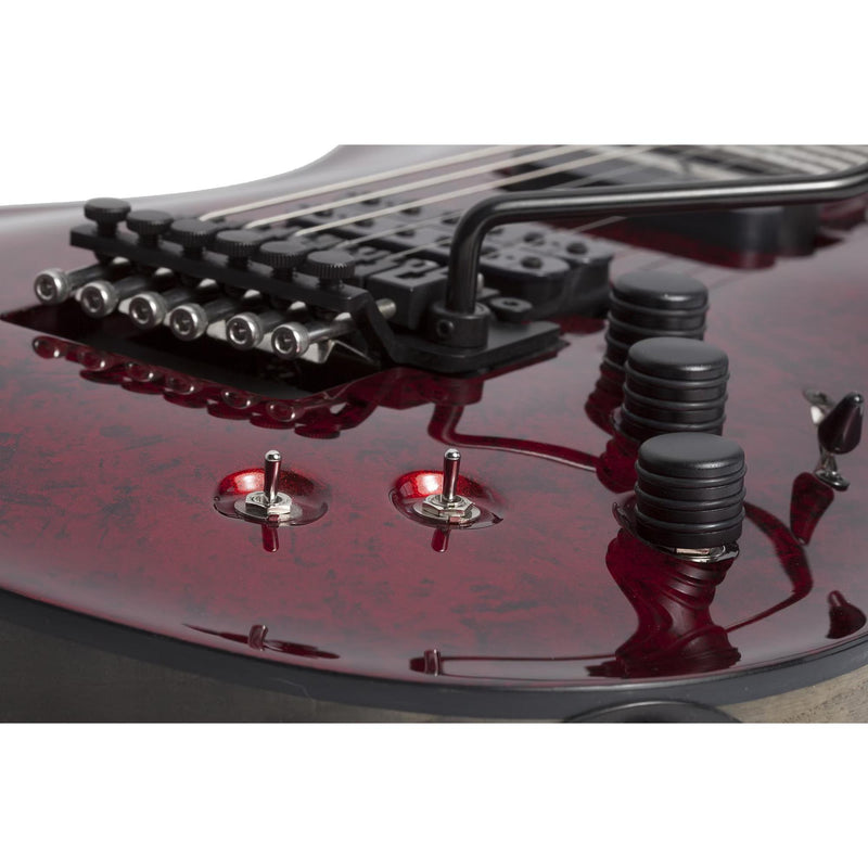 Schecter C-1 FR S Apocalypse Guitar - Red Reign