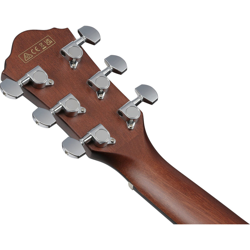 Ibanez AEWC16QA Acoustic-Electric Guitar  -  Transparent Black Sunburst