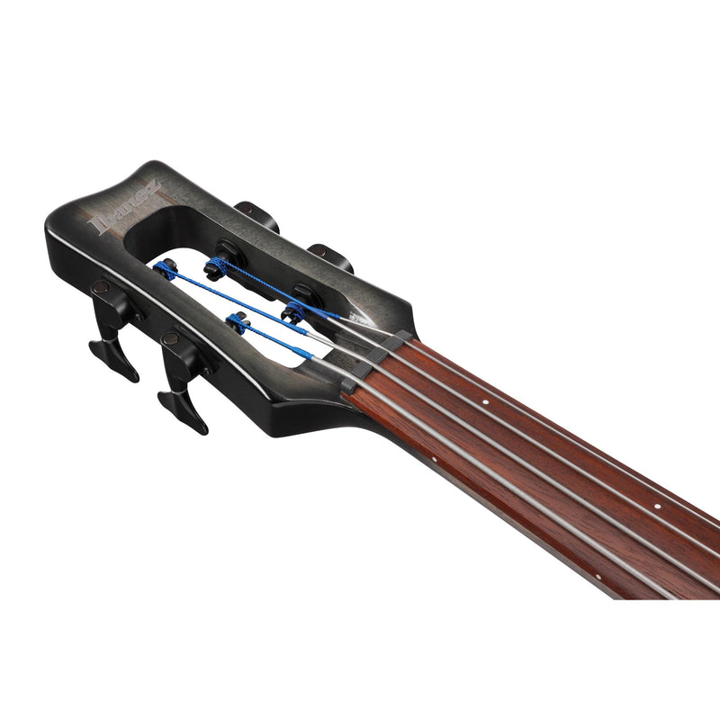 Ibanez UB804 UB Upright 4-String Bass w/ Gig Bag - Black Ice Burst Low Gloss