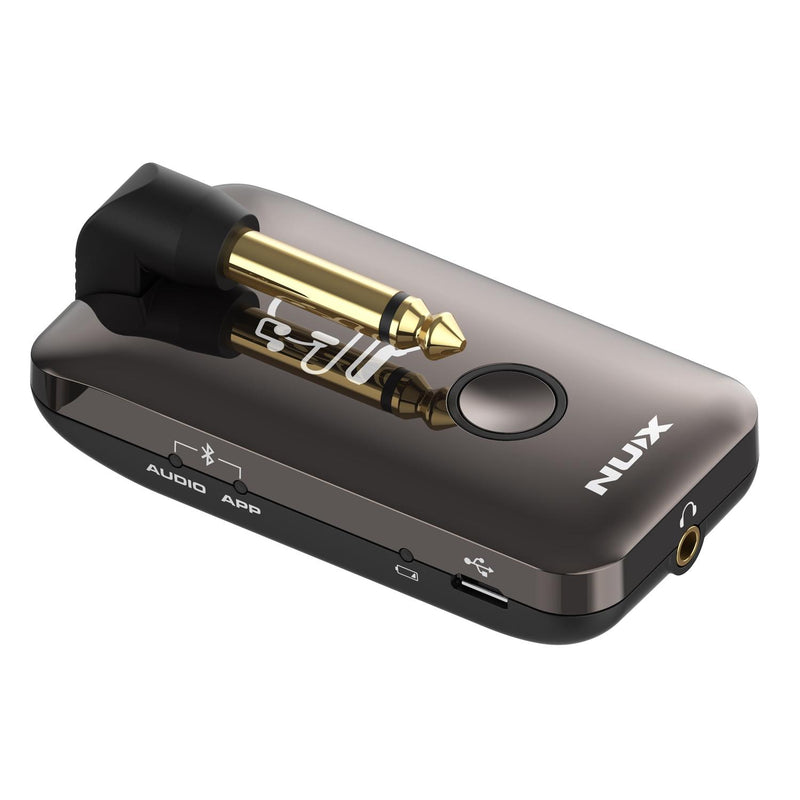 NUX MP-2 Mighty Plug Guitar and Bass Modeling Headphone Amplug w/ Bluetooth