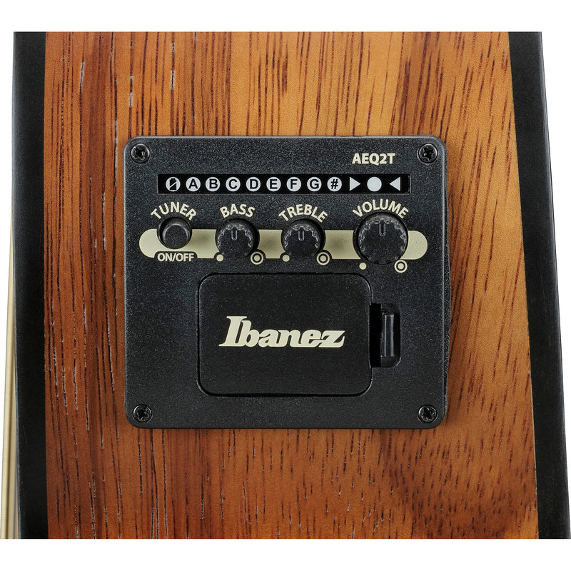 Ibanez PC50WSLCE Left-Handed Acoustic-Electric Guitar -  Open Pore Brown