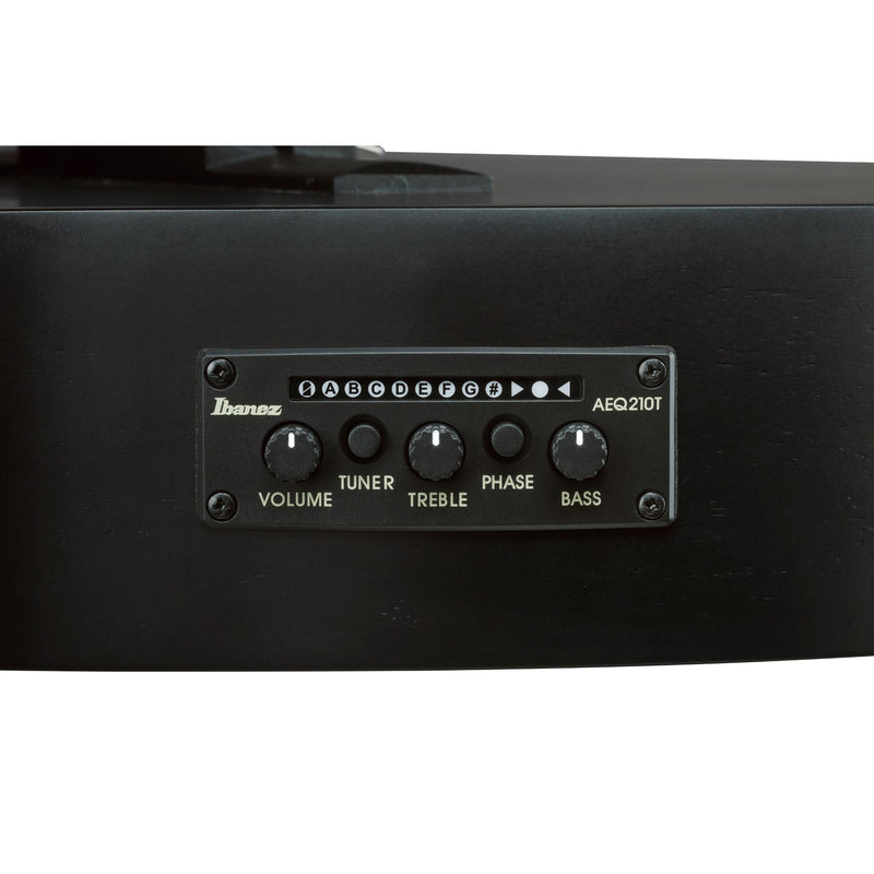 Ibanez GA621 Acoustic-Electric Classical Guitar - Black Out