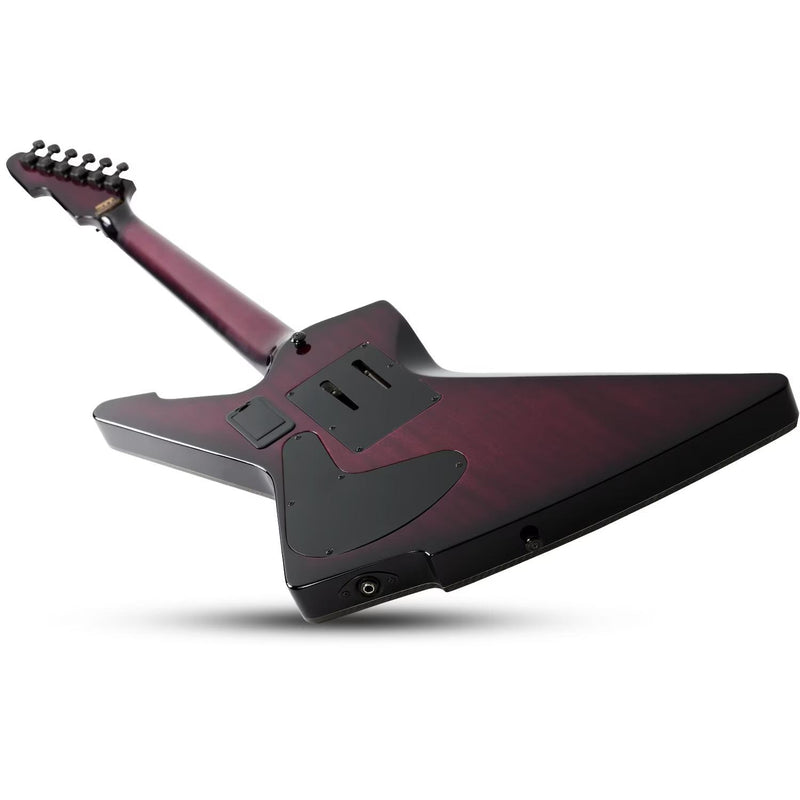 Schecter E-1 FR S Special Edition Guitar - Trans Purple Burst