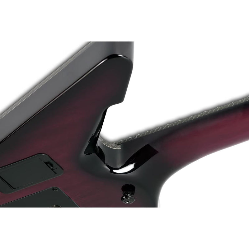 Schecter E-1 FR S Special Edition Guitar - Trans Purple Burst