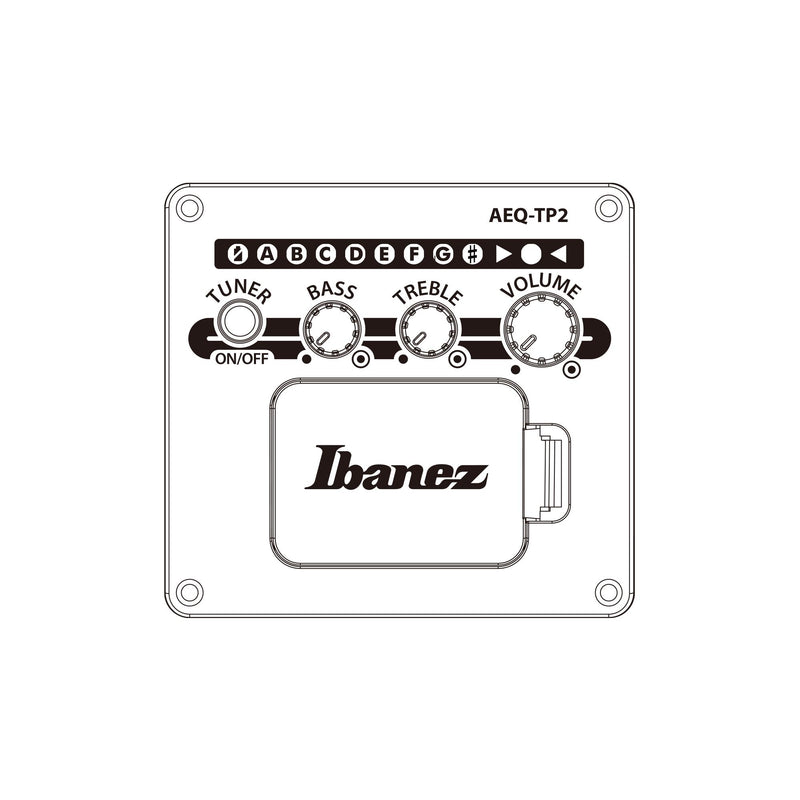 Ibanez AJ70M1E Artwood Jumbo Acoustic-Electric Guitar - Wine Red