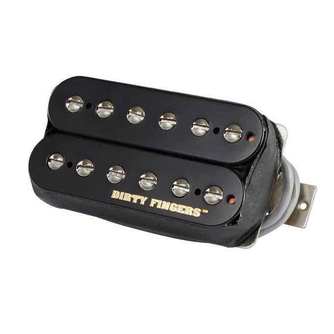 Gibson Dirty Fingers Hot Ceramic 8 4-Conductor Potted 15k Humbucker Pickup - Double Black