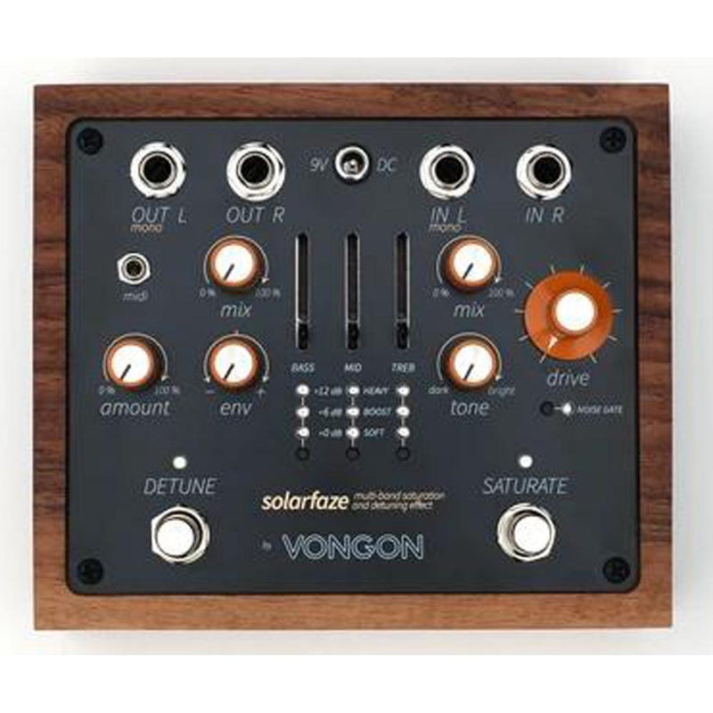 VONGON Solarfaze Multi-Band Saturation and Detuning Effect Pedal