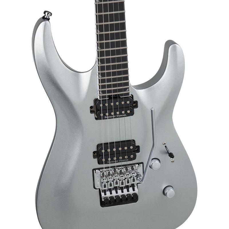 Jackson Pro Plus Series Soloist SLA2 Guitar w/ Seymour Duncan Pickups & Gig Bag - Quicksilver