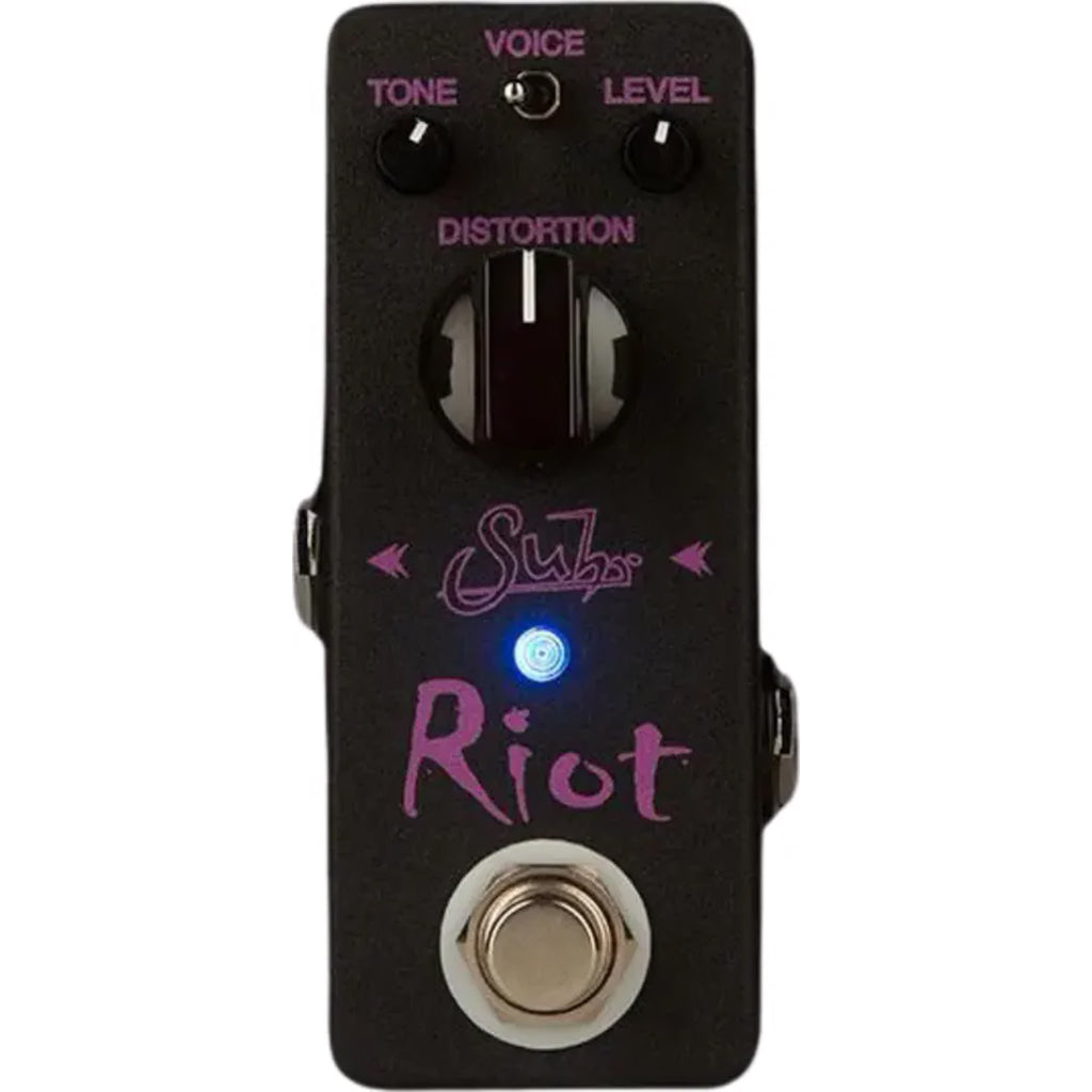 Suhr Riot Mini Distortion Pedal - Black Edition