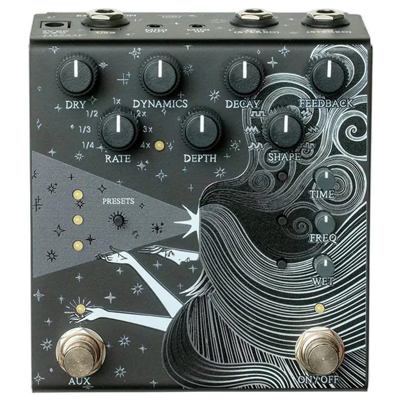 Old Blood Noise Endeavors Sunlight Stereo Dynamic Reverb Pedal - Black