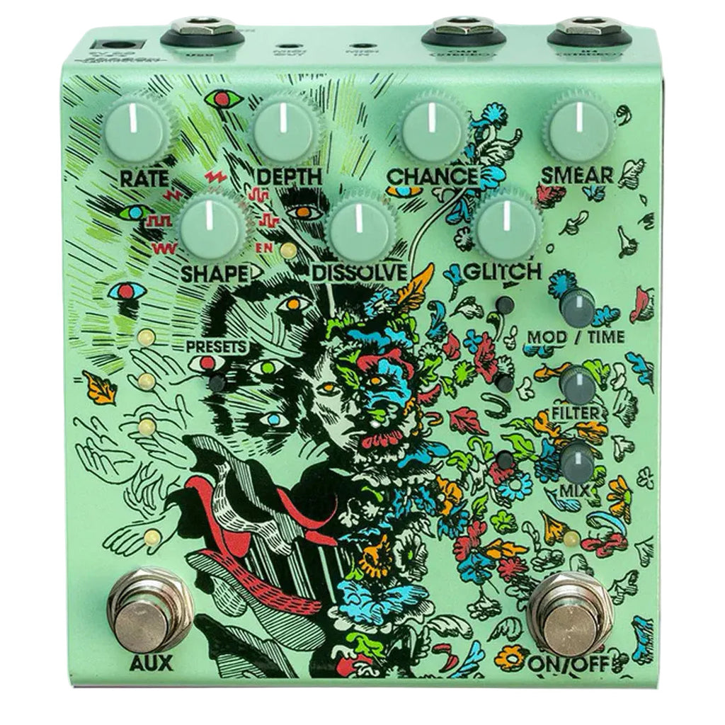 Old Blood Noise Endeavors Parting Delay & Reverb Pedal - Green