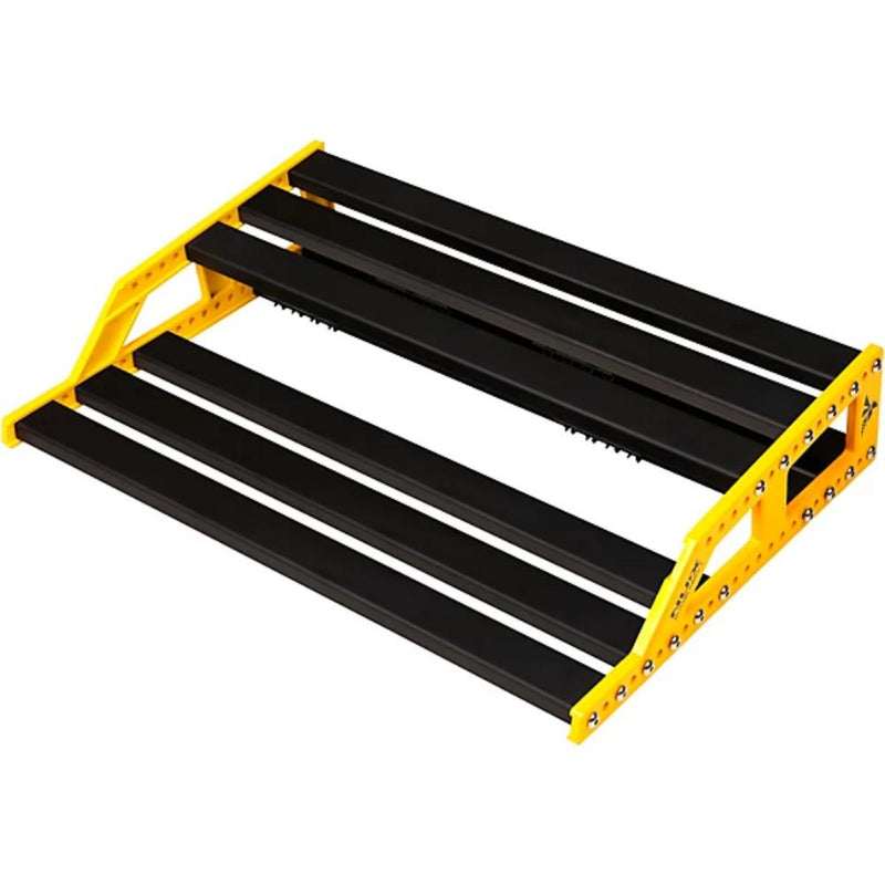 NUX NPB-L Bumblebee Customizable 2-Tier Pedal Board w/ Carry Bag - Large