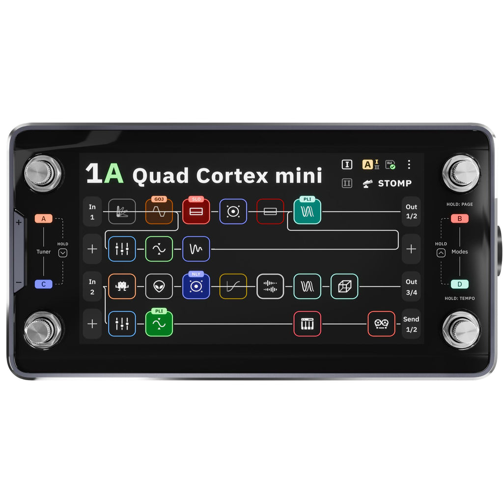 Neural DSP Quad Cortex Mini Modeling and Multi-Effects Processor