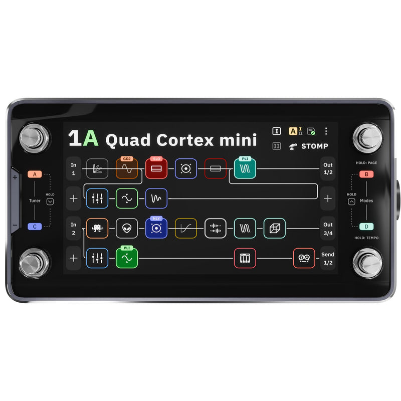 Neural DSP Quad Cortex Mini Modeling and Multi-Effects Processor