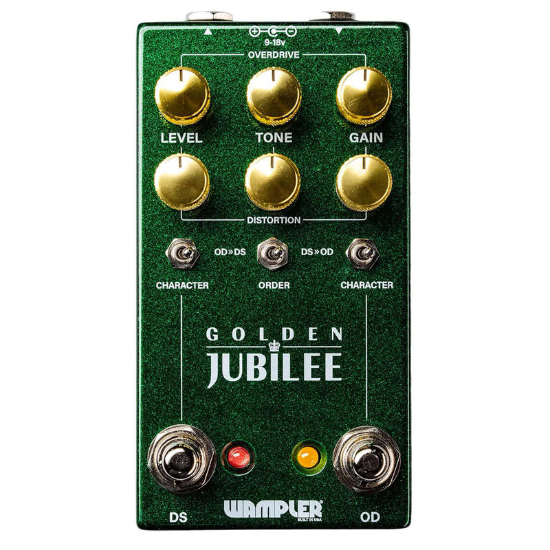 Wampler Golden Jubilee Overdrive / Distortion Pedal