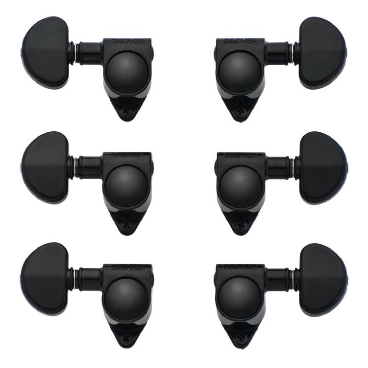 Gibson PMMH-030 Grover 3+3 Machine Heads - Black