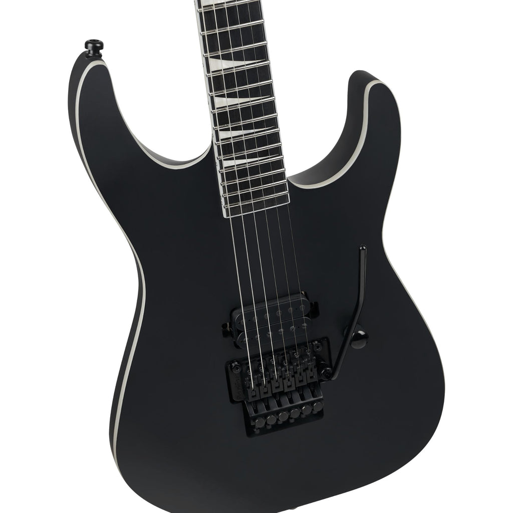 Jackson Pro Plus Pure Metal Limited Edition Soloist SL1A Guitar w/ Bare Knuckles Pickup & Gig Bag - Satin Black