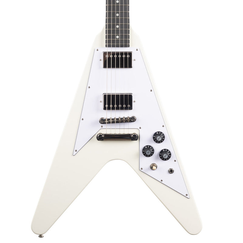 Epiphone Inspired by Gibson Original Flying V 70s Guitar w/ Gig Bag - Classic White