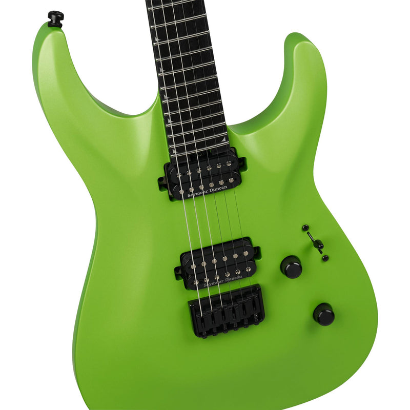 Jackson Pro Plus Series Soloist SLA2 HT Guitar w/ Seymour Duncan Pickups & Gig Bag - Toxic Apple