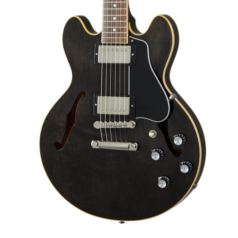 Gibson ES-339 Semi-Hollow Guitar w/ Hardshell Case - Transparent Ebony