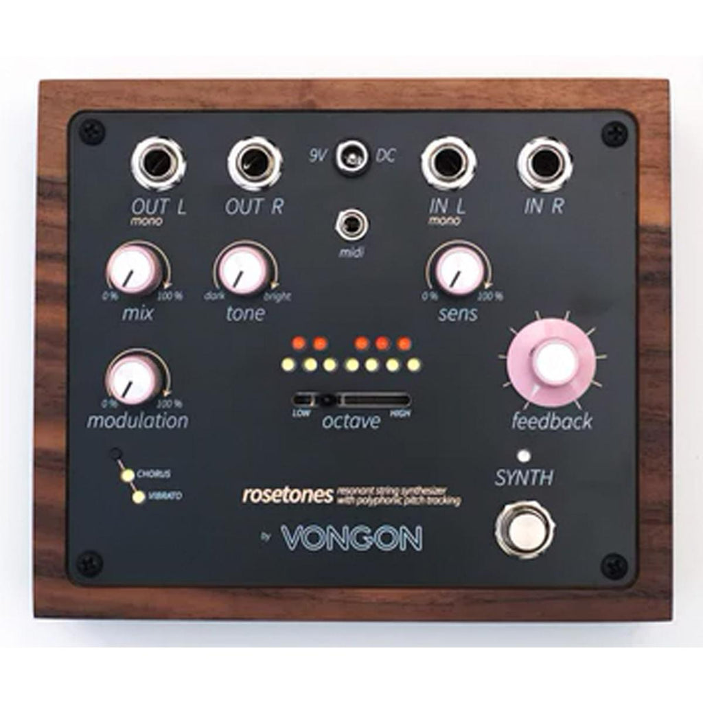 VONGON Rosetones Resonant String Synthesizer Pedal