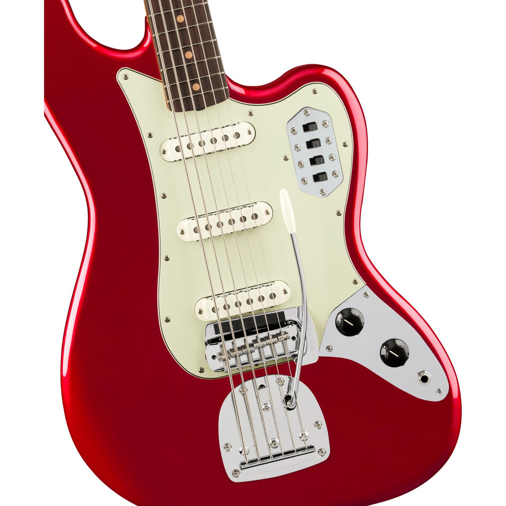 Fender Vintera III Early 60s Bass VI 6-String Bass w/ Gig Bag - Candy Apple Red