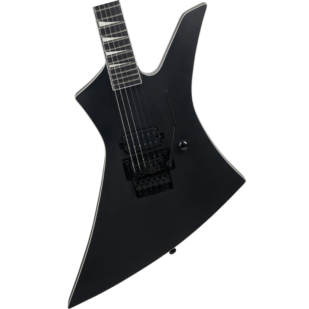 Jackson Pro Plus Pure Metal Limited Edition Kelly KE1A Guitar w/ Bare Knuckles Pickup & Gig Bag - Satin Black
