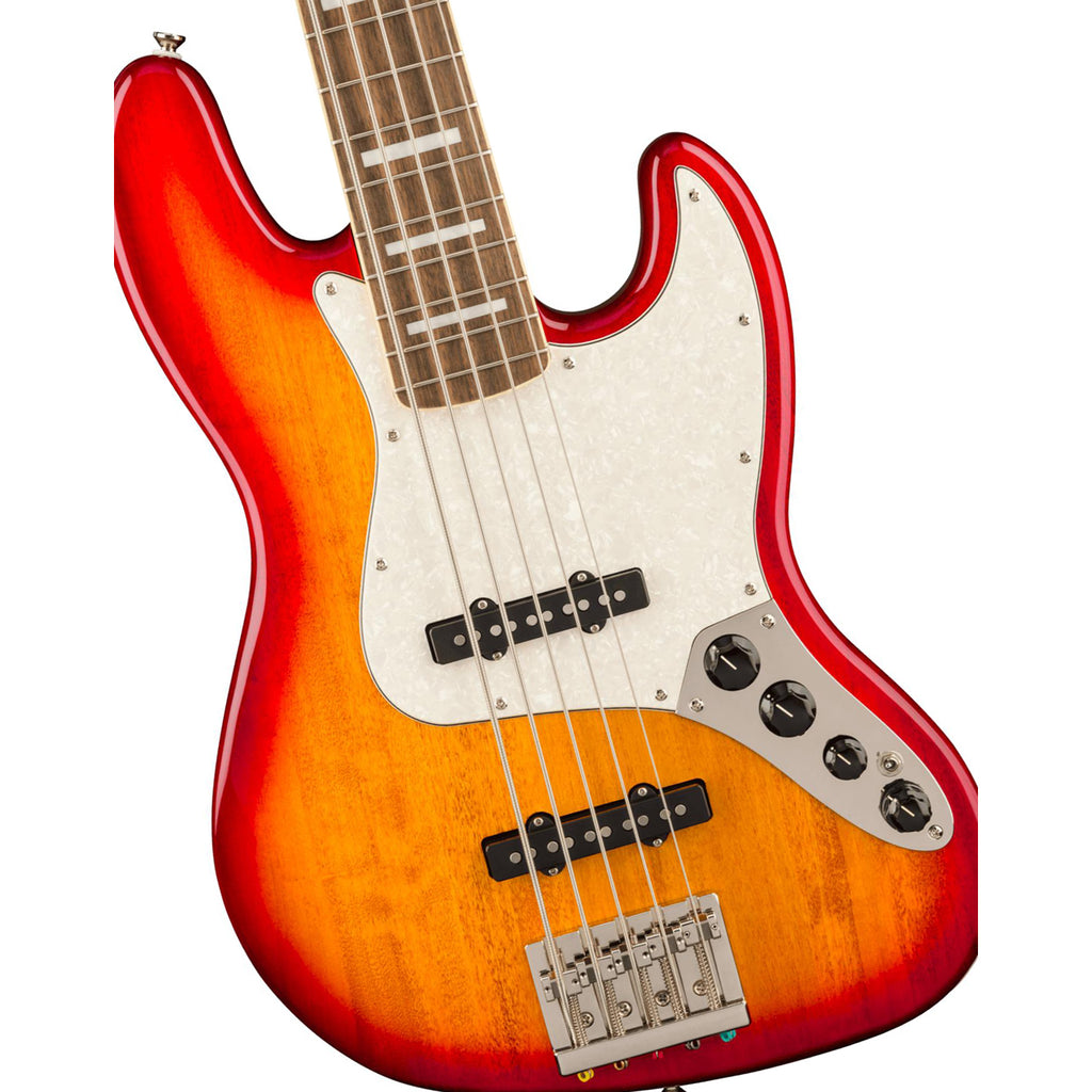 Squier Classic Vibe Active '70s Jazz Bass V 5-String Bass - Sienna Sunburst