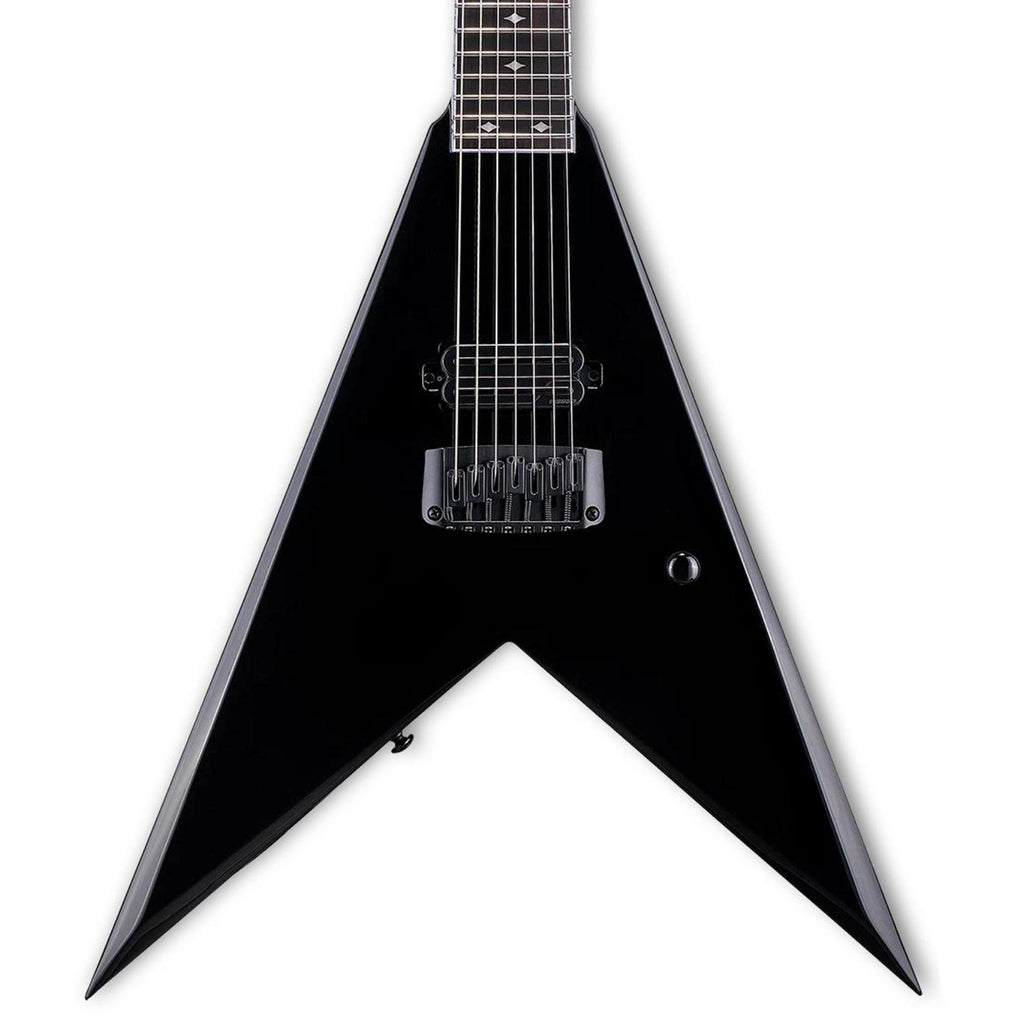 LTD JS-7 Jack Simmons Signature 7-string Baritone Guitar w/ Hardshell Case - Black