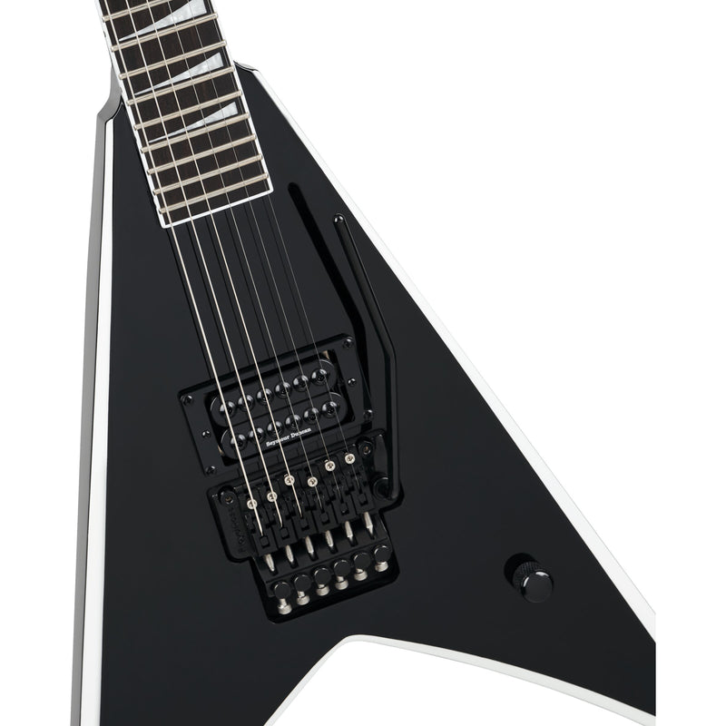 Jackson Wes Borland Signature King V KV - Black With White Bevels