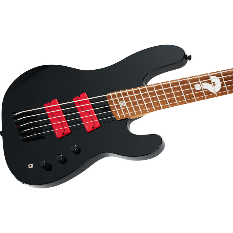 Charvel Sleep Token iii Signature Pro-Mod San Dimas Bass V w/Caramelized Maple Fingerboard - Black