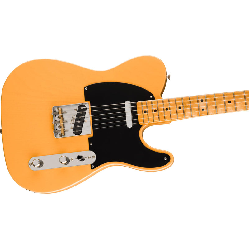 Fender 75th Anniversary Vintera Road Worn 1951 Telecaster Guitar w/ Hardshell Case - Butterscotch Blonde