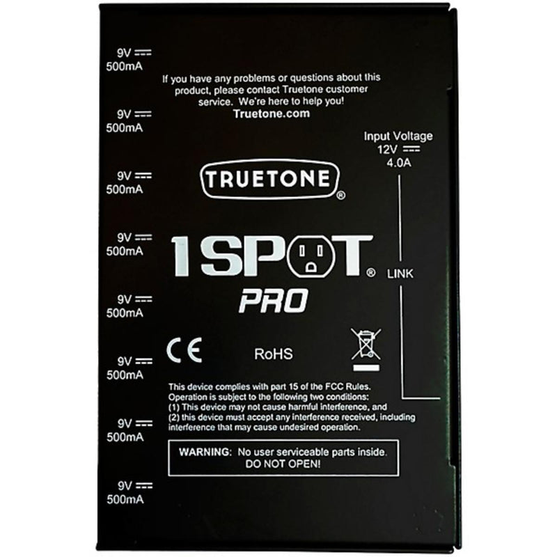 Truetone 1 Spot Pro XP8-PS 8-Output Low-Profile Isolated Power Supply