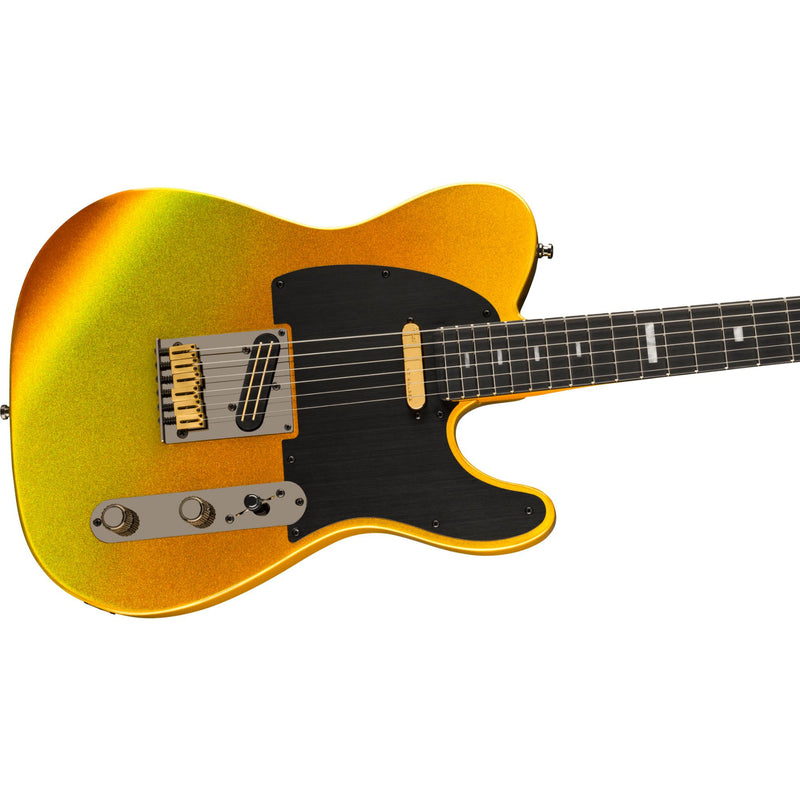 Fender 75th Anniversary American Ultra II Telecaster Guitar w/ Deluxe Molded Case - Liquid Gold