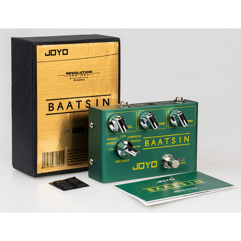 JOYO R-11 Baatsin 8-in-1 Overdrive Pedal