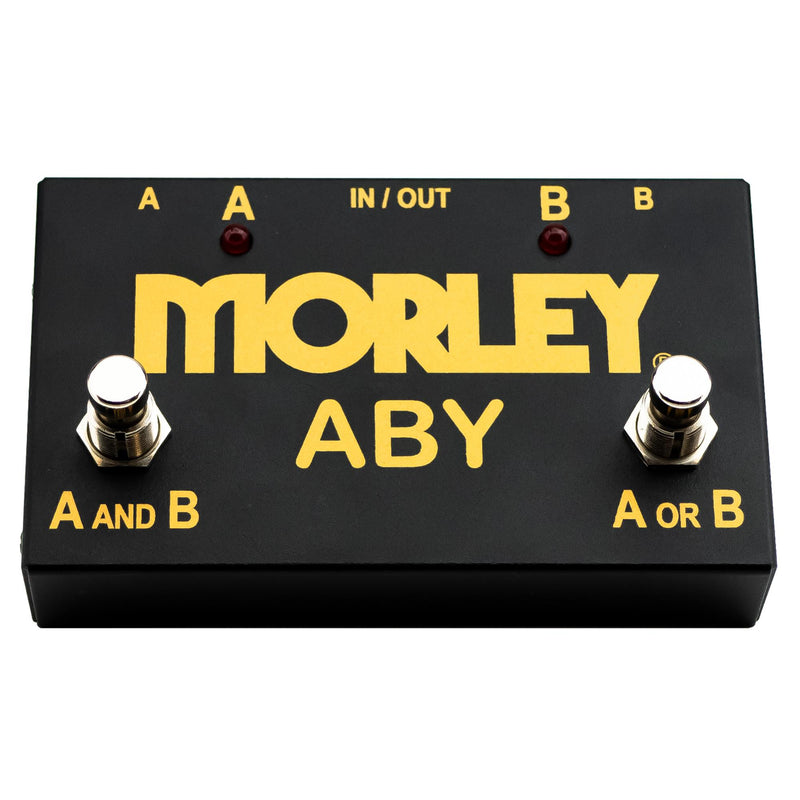 Morley Gold Series ABY 2-button Switcher/Combiner Pedal