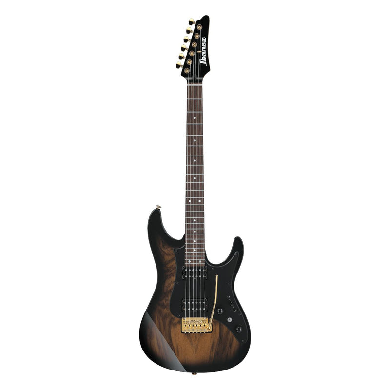 Ibanez AZ41P1EW Premium Guitar w/ Seymour Duncan Pickups & Gig Bag - Natural Gray Burst