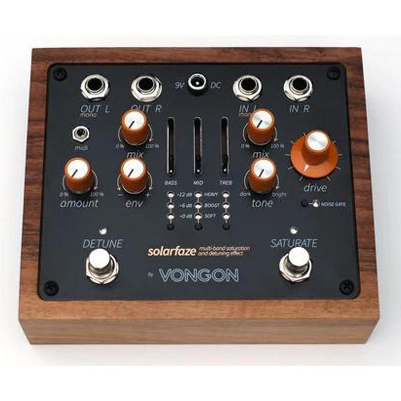 VONGON Solarfaze Multi-Band Saturation and Detuning Effect Pedal