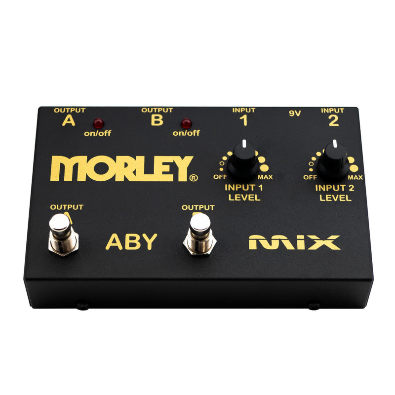 Morley ABY Mix Gold Selector/Combiner Mixer & Switching Pedal