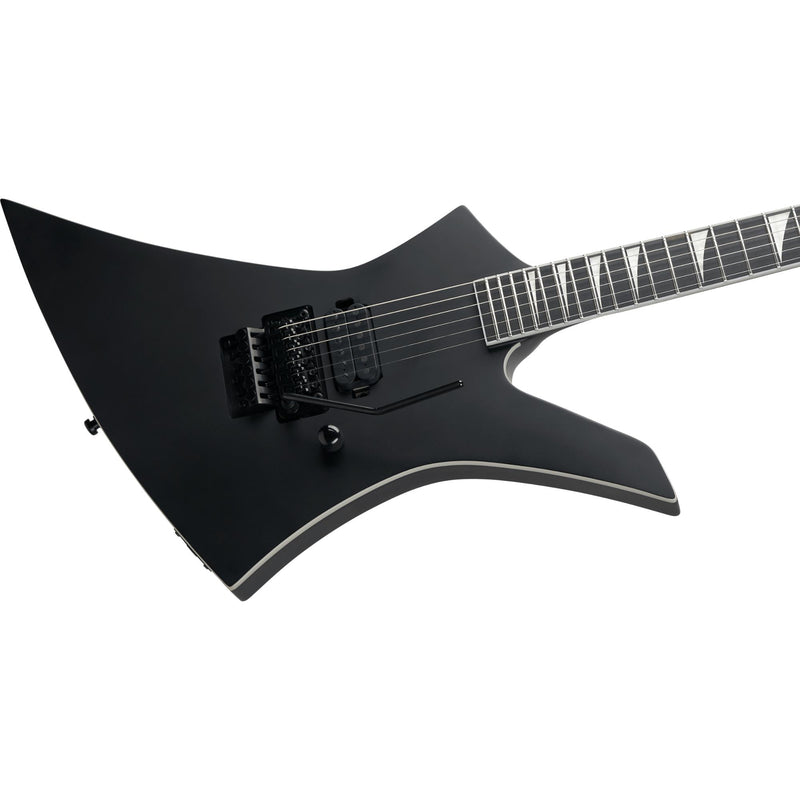 Jackson Pro Plus Pure Metal Limited Edition Kelly KE1A Guitar w/ Bare Knuckles Pickup & Gig Bag - Satin Black