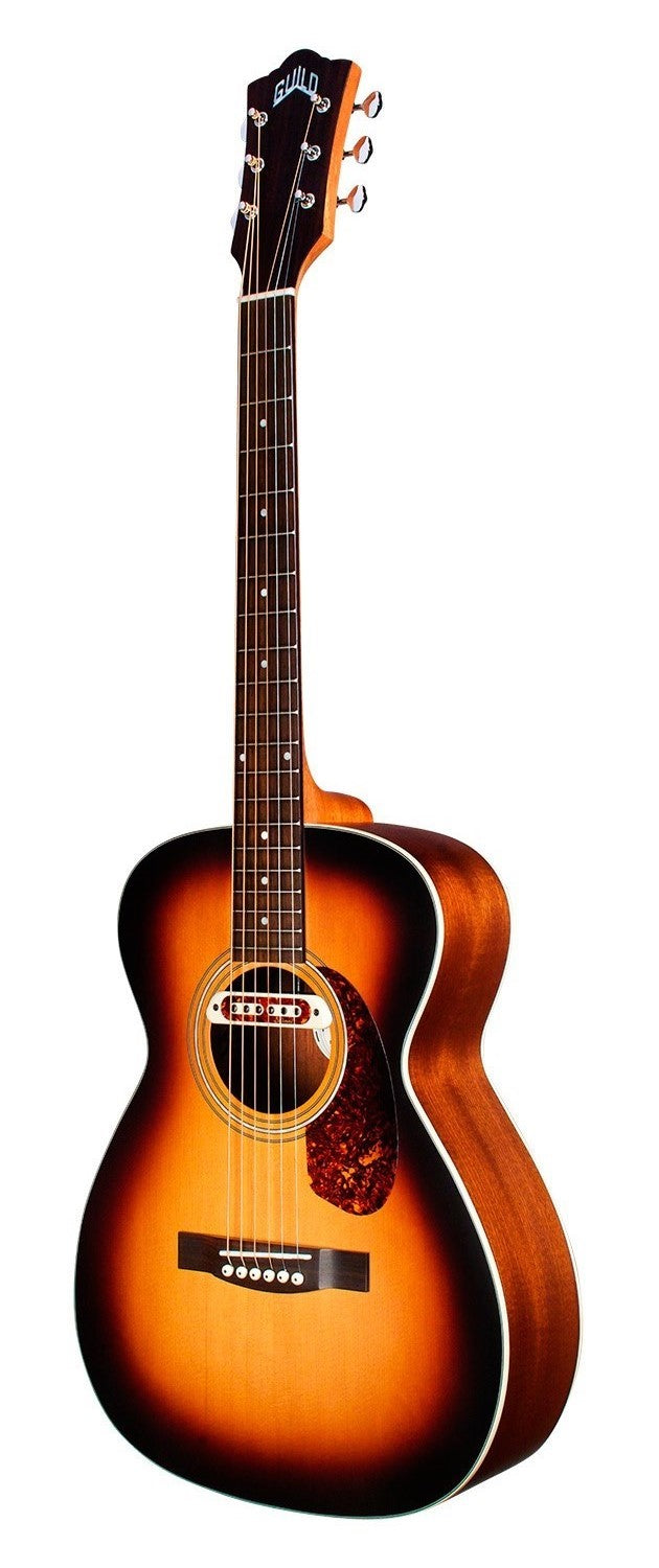 Guild M-240E Troubadour Acoustic-Electric Guitar - Vintage Sunburst