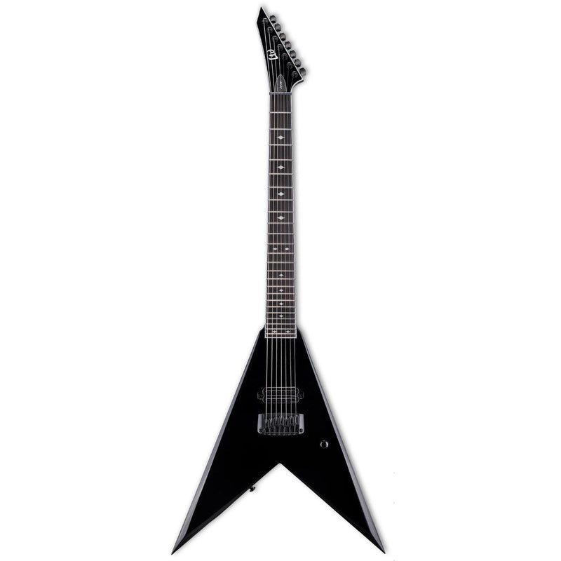 LTD JS-7 Jack Simmons Signature 7-string Baritone Guitar w/ Hardshell Case - Black