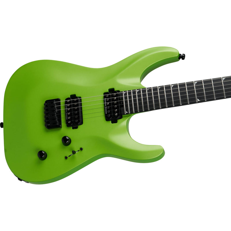 Jackson Pro Plus Series Soloist SLA2 HT Guitar w/ Seymour Duncan Pickups & Gig Bag - Toxic Apple