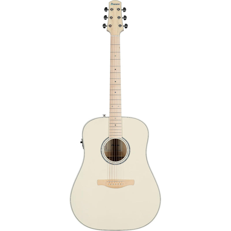 Ibanez AAD77M1E Acoustic-Electric Guitar - Open Pore Antique White