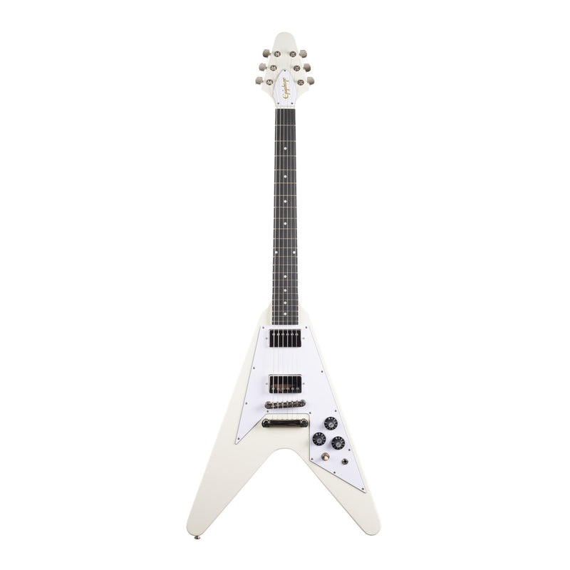 Epiphone Inspired by Gibson Original Flying V 70s Guitar w/ Gig Bag - Classic White